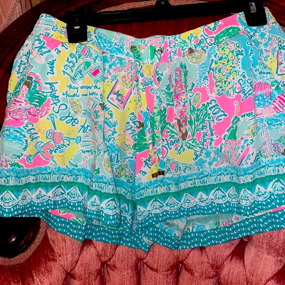 Lilly Pulitzer original pattern juice stand shorts OG
